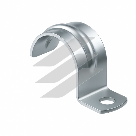 Скоба для кріплення труб та металорукава ø25мм, Stilma